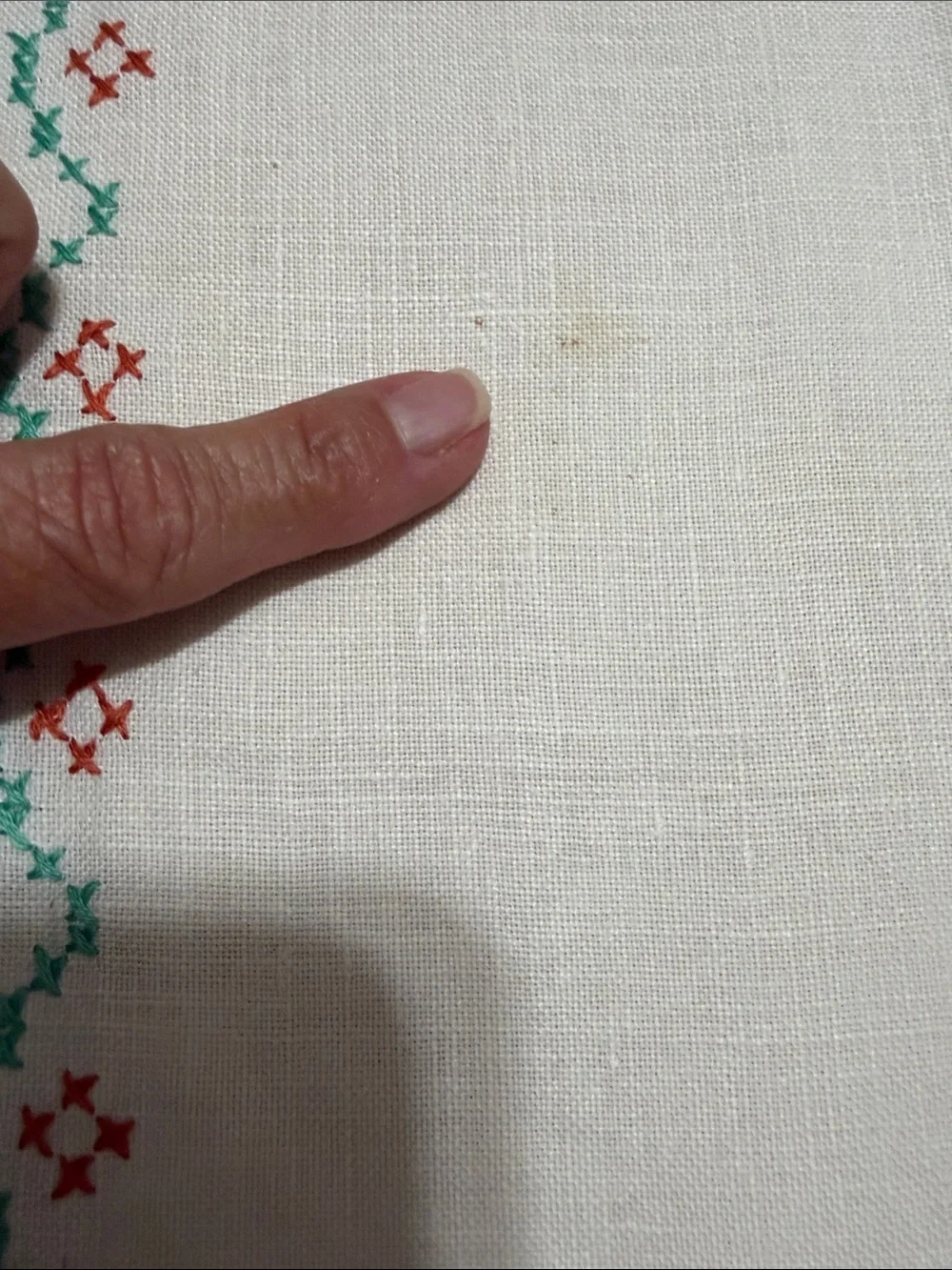 N/A hand stitched